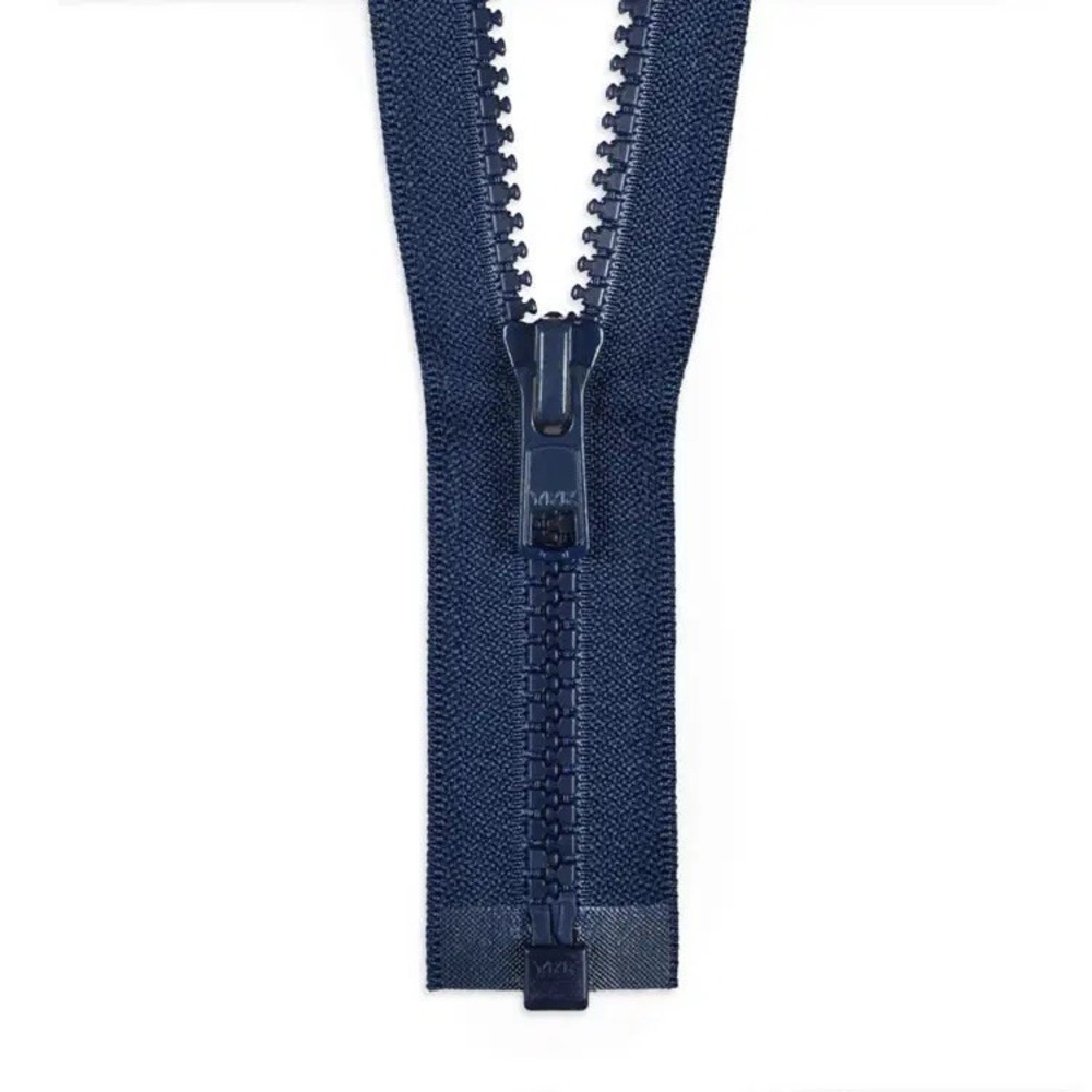 YKK ZIP NAVY 6" CHUNKY TEETH PLASTIC, CLOSED END, #5